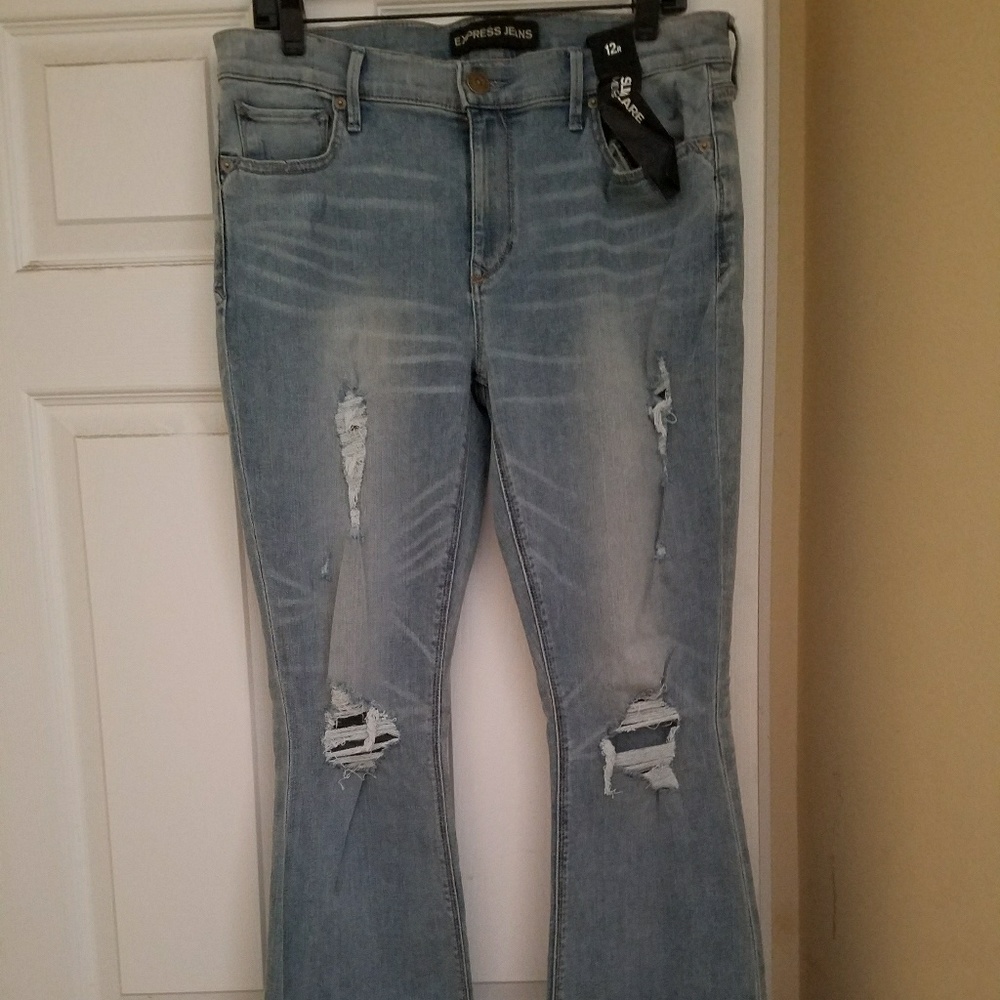 Express Slim Flare Jeans